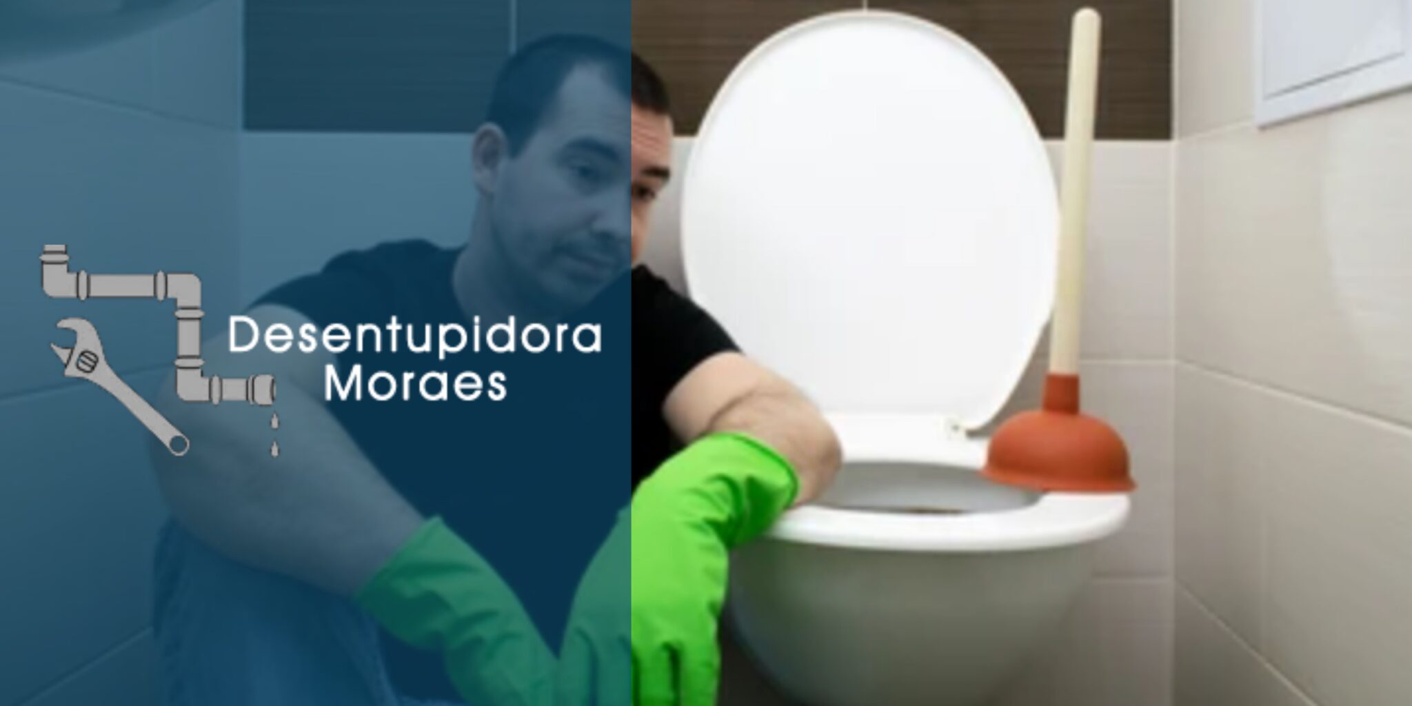 Como desentupir o vaso sanitário usando o saco de lixo! - Desentupidora ...
